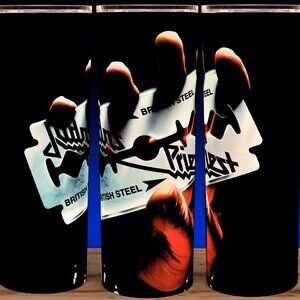 Judas Priest - British Steel Heavy Metal Cup Mug Tumbler 20oz